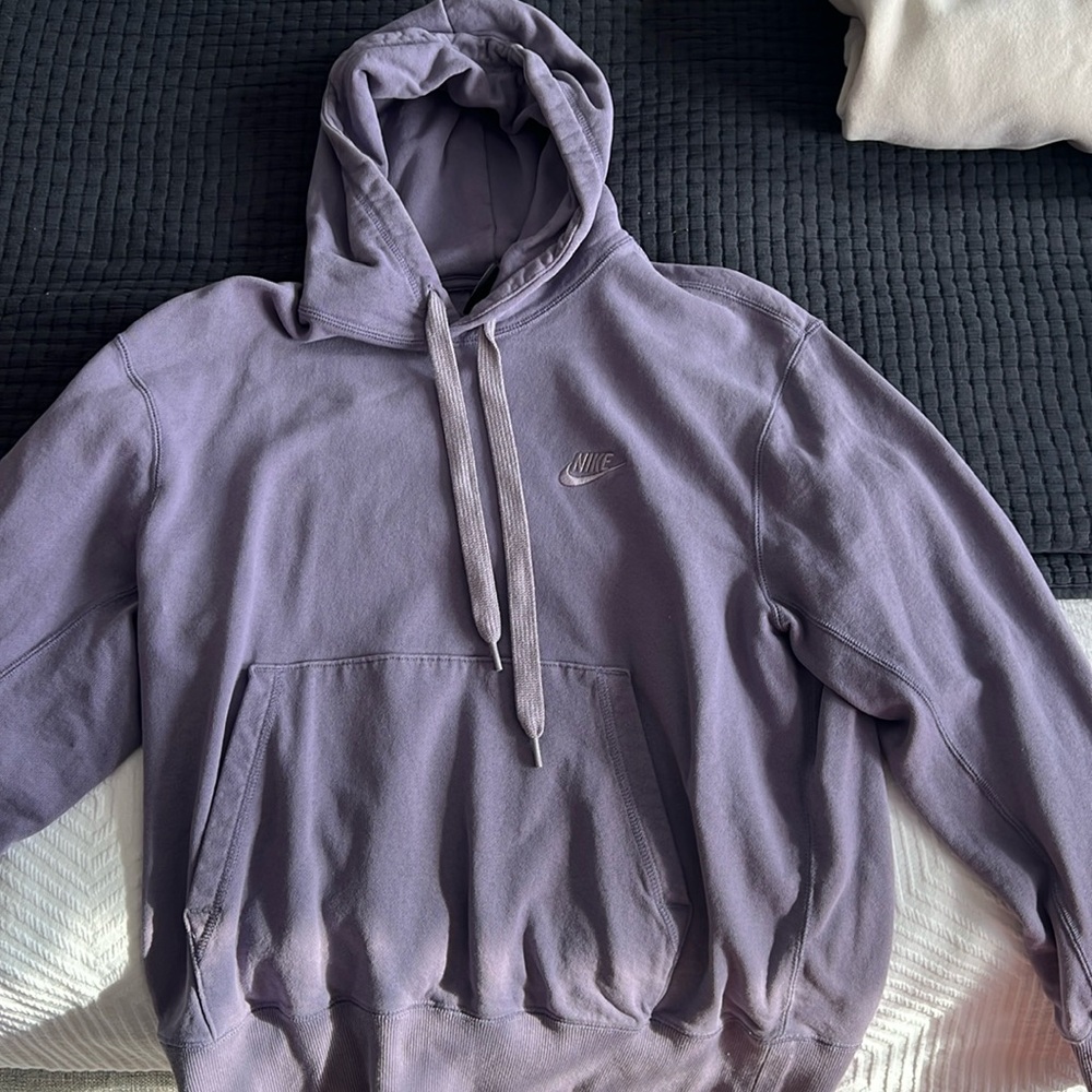 Purple Nike Hoodie. Size Medium